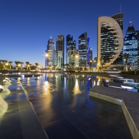 Doha ist die Hauptstadt von Katar.