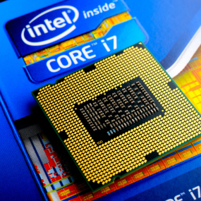 Ein Intel-Prozessor Core i7.