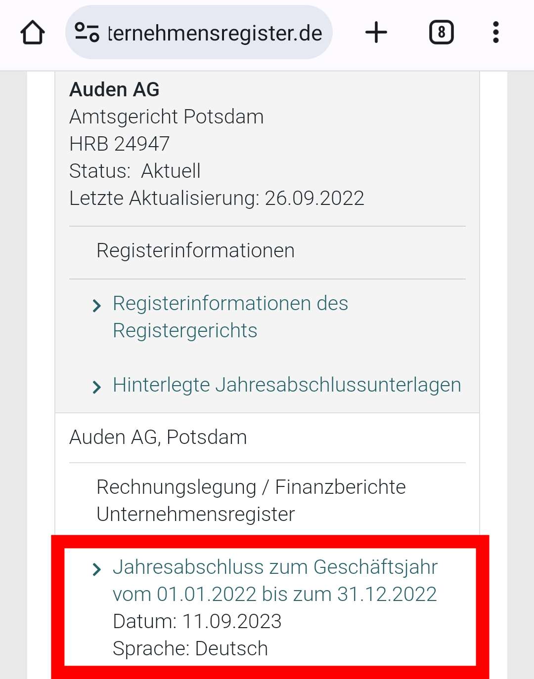 Auden AG - Ein Neustart? 1391121