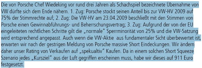 911 Euro-Kursziel für VOLKSWAGEN! 195394