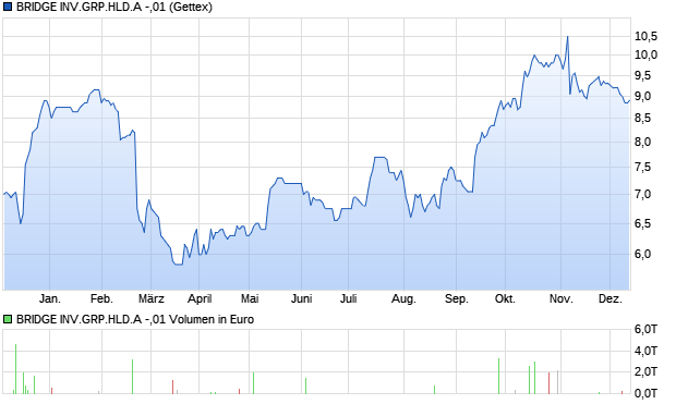 BRIDGE INV.GRP.HLD.A -,01 Aktie Chart