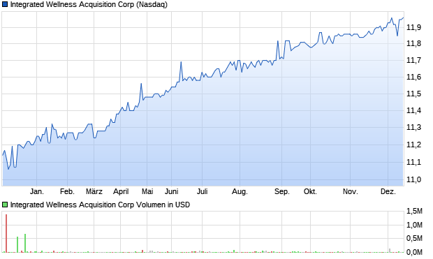 Integrated Wellness Acquisition Corp Aktie Chart