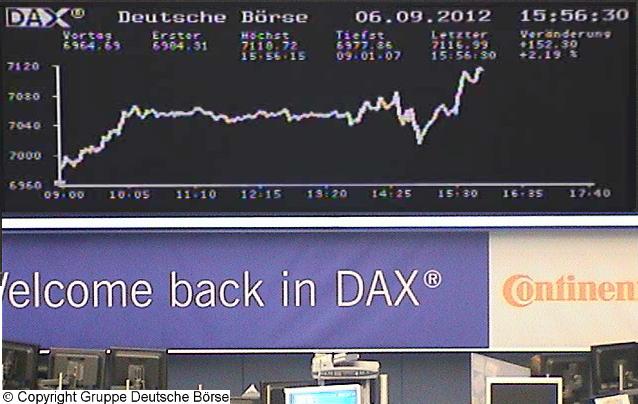 1.889.DAX Tipp-Spiel, Freitag, 07.09.2012 535166