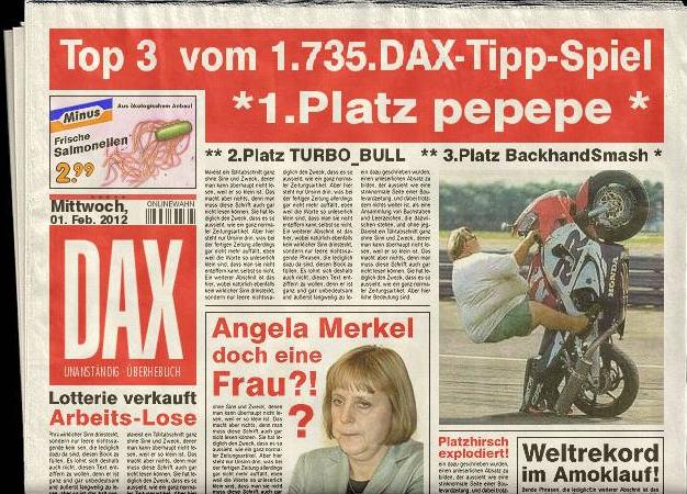 1.736.DAX Tipp-Spiel, Donnerstag, 02.02.2012 481546