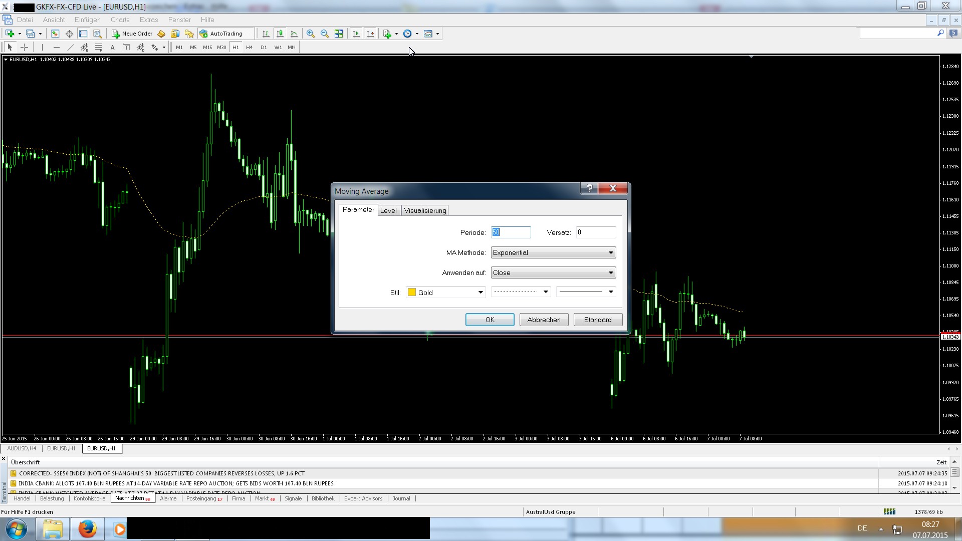 Walli's EUR/USD trading thread 838914