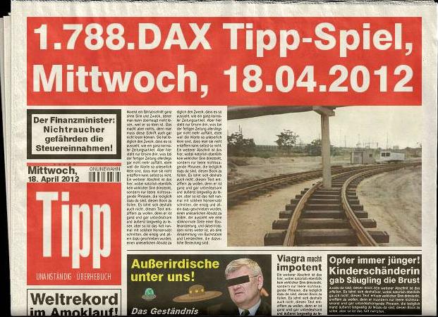 1.788.DAX Tipp-Spiel, Mittwoch, 18.04.2012 501378