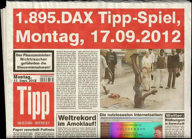 1.894.DAX Tipp-Spiel, Freitag,14.09.2012,17.45 Uhr 536799