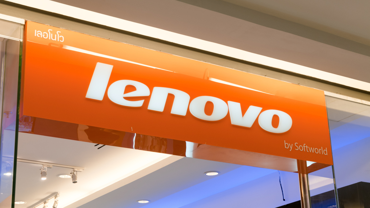 Ein Lenovo-Geschäft in Bangkok, Thailand.