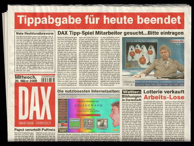 1021.DAX-Tipp-Spiel, Dienstag 21.04.09 228425